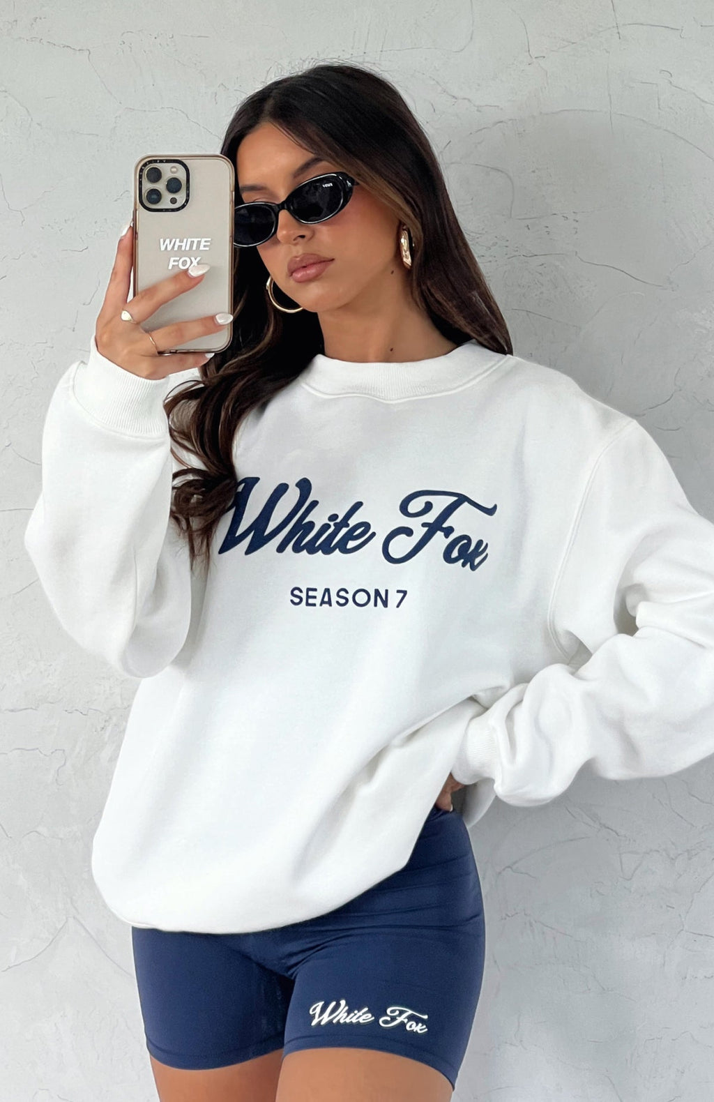 Season 7 Oversized Sweater Snow