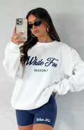 Season 7 Oversized Sweater Snow