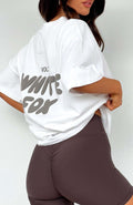 Just Your Style Oversized Tee White