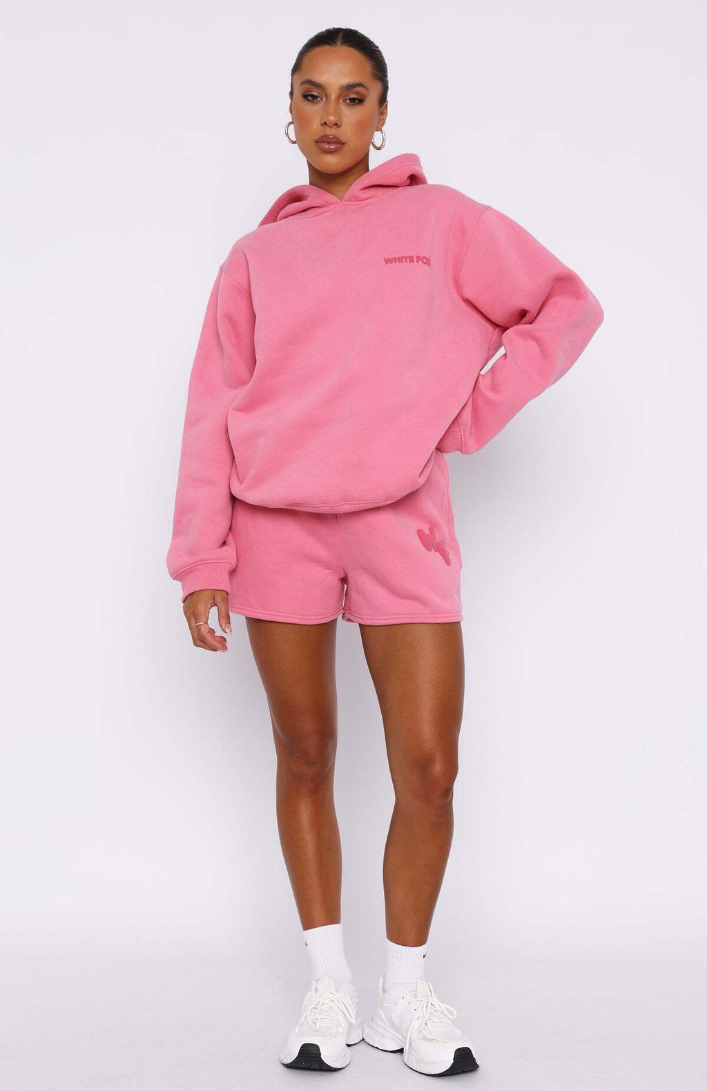I'm Glad Lounge Shorts Pink