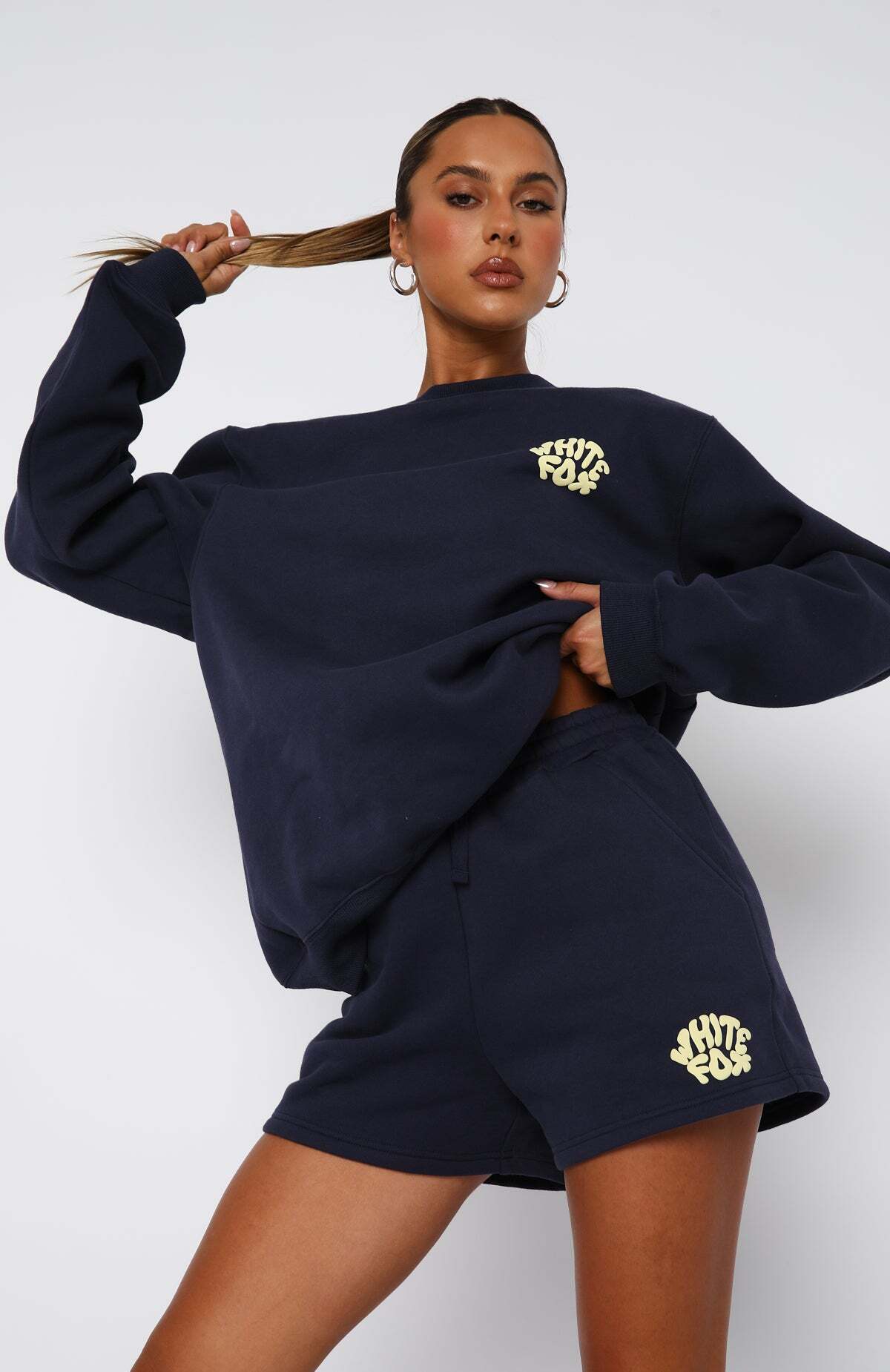 Look For Me Lounge Shorts Navy