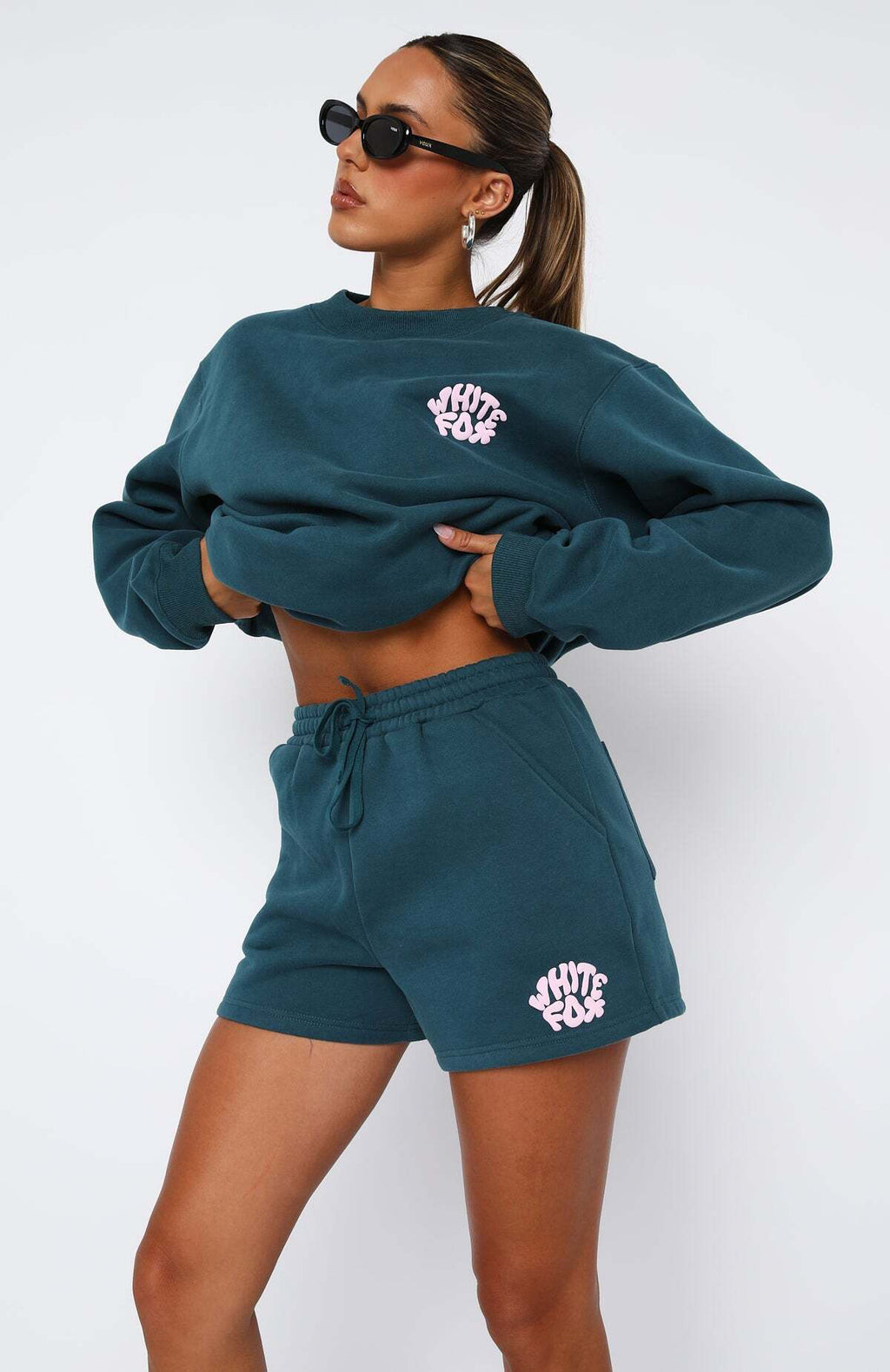 Look For Me Lounge Shorts Teal