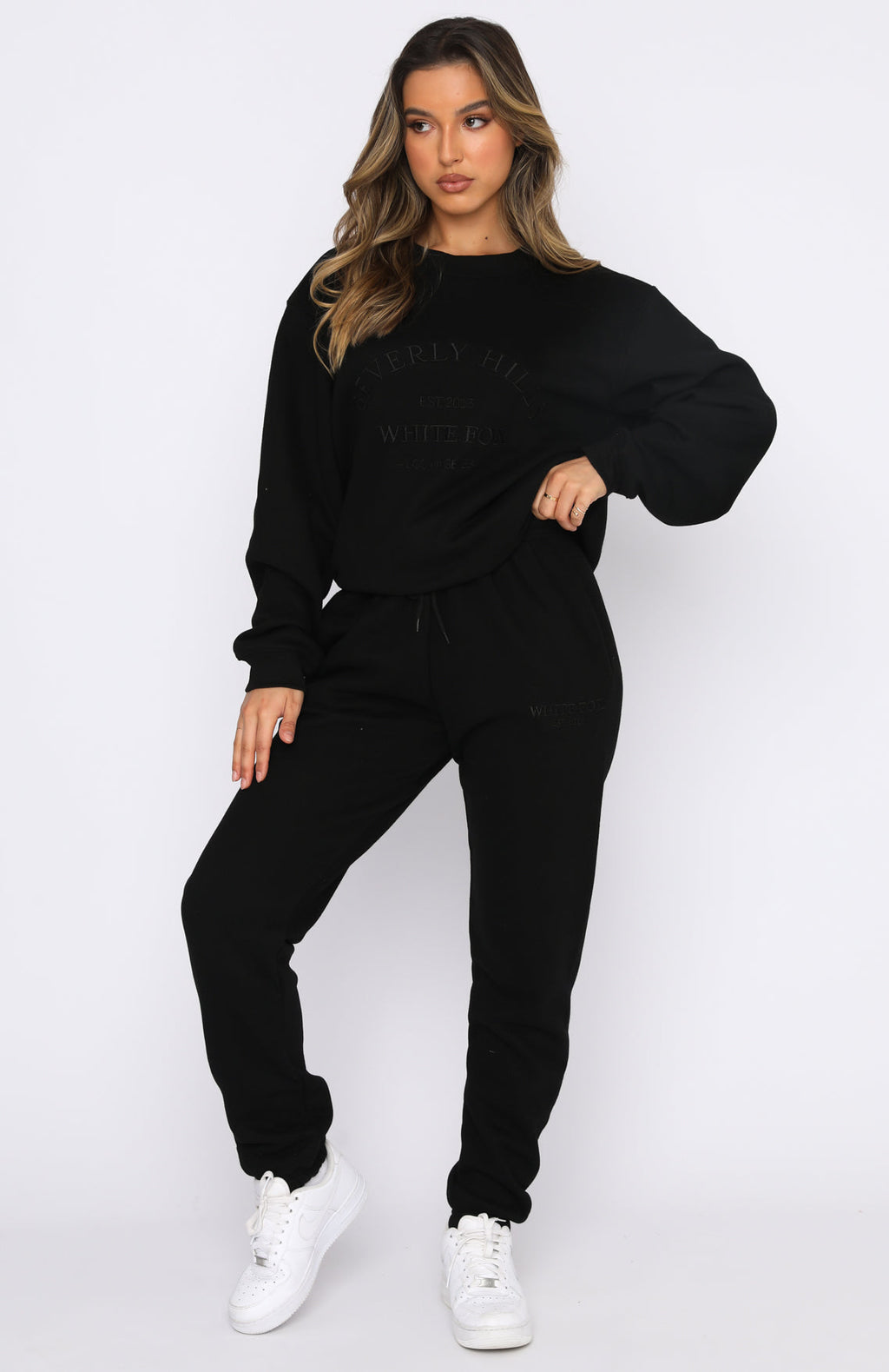 Best Of Both Oversized Sweater Black