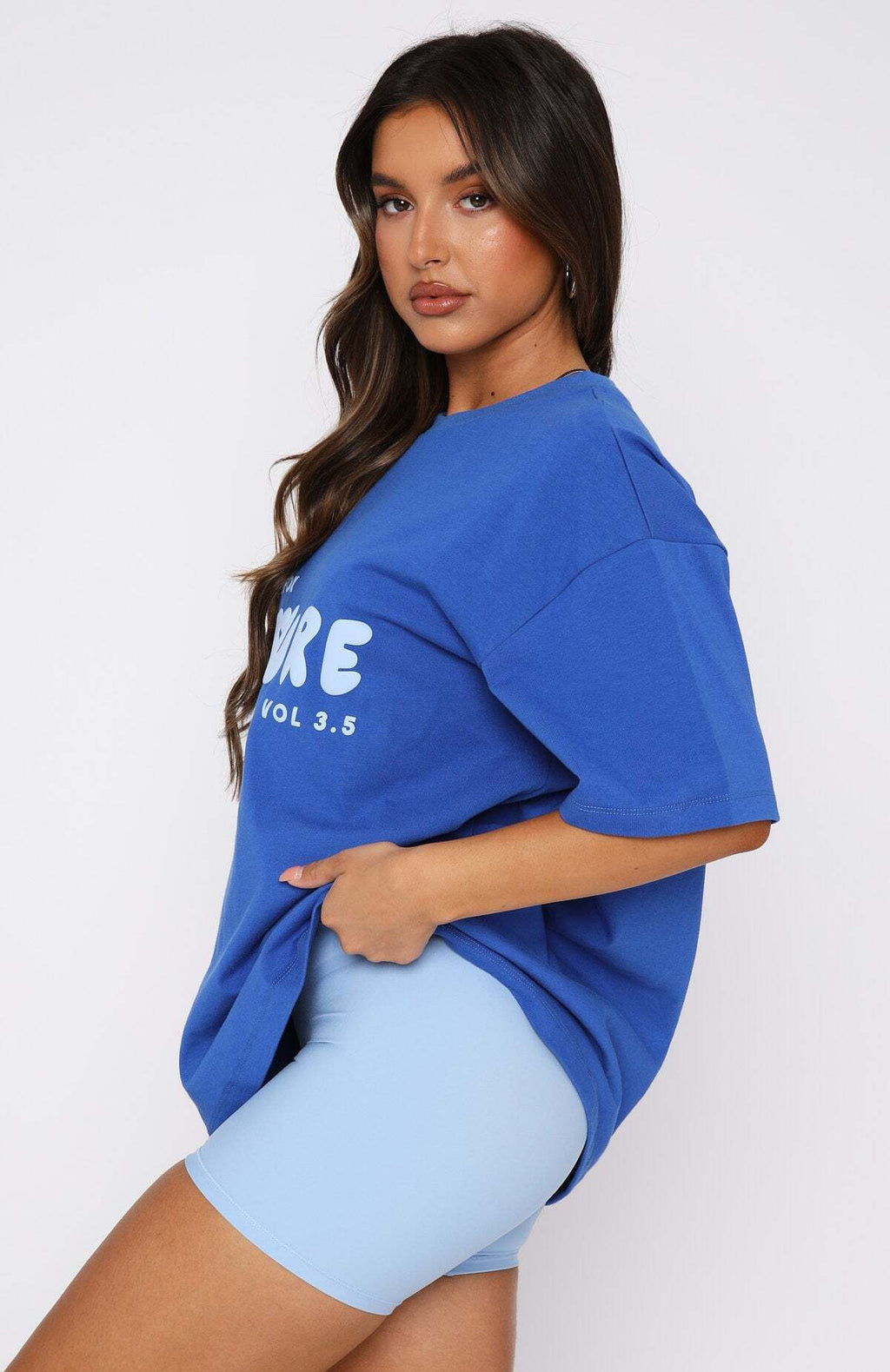 Leisure Series Oversized Tee Cobalt