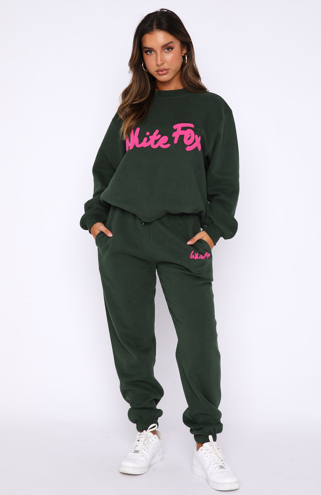 All Time Favourite Oversized Sweater Dark Green