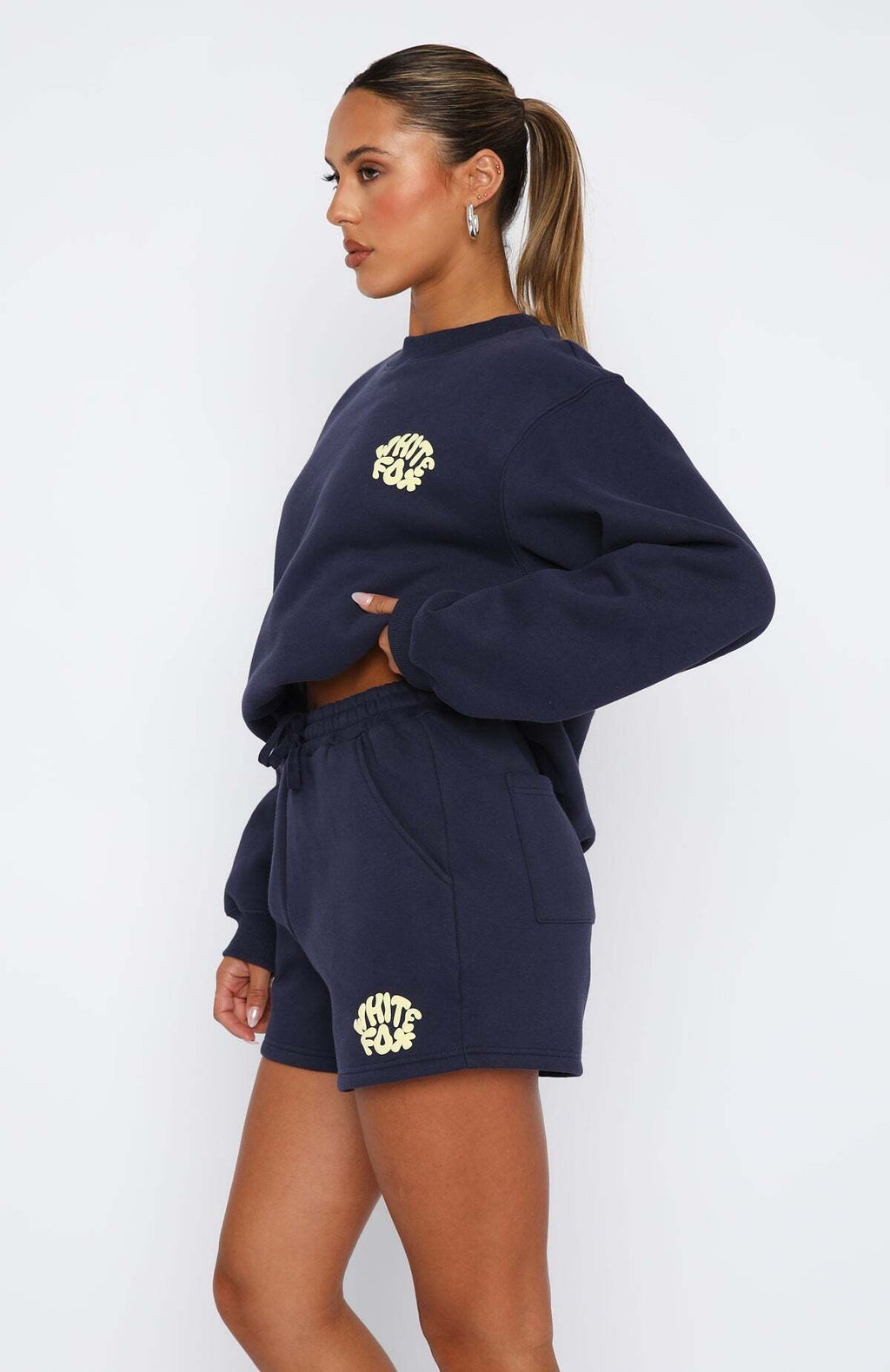 Look For Me Lounge Shorts Navy