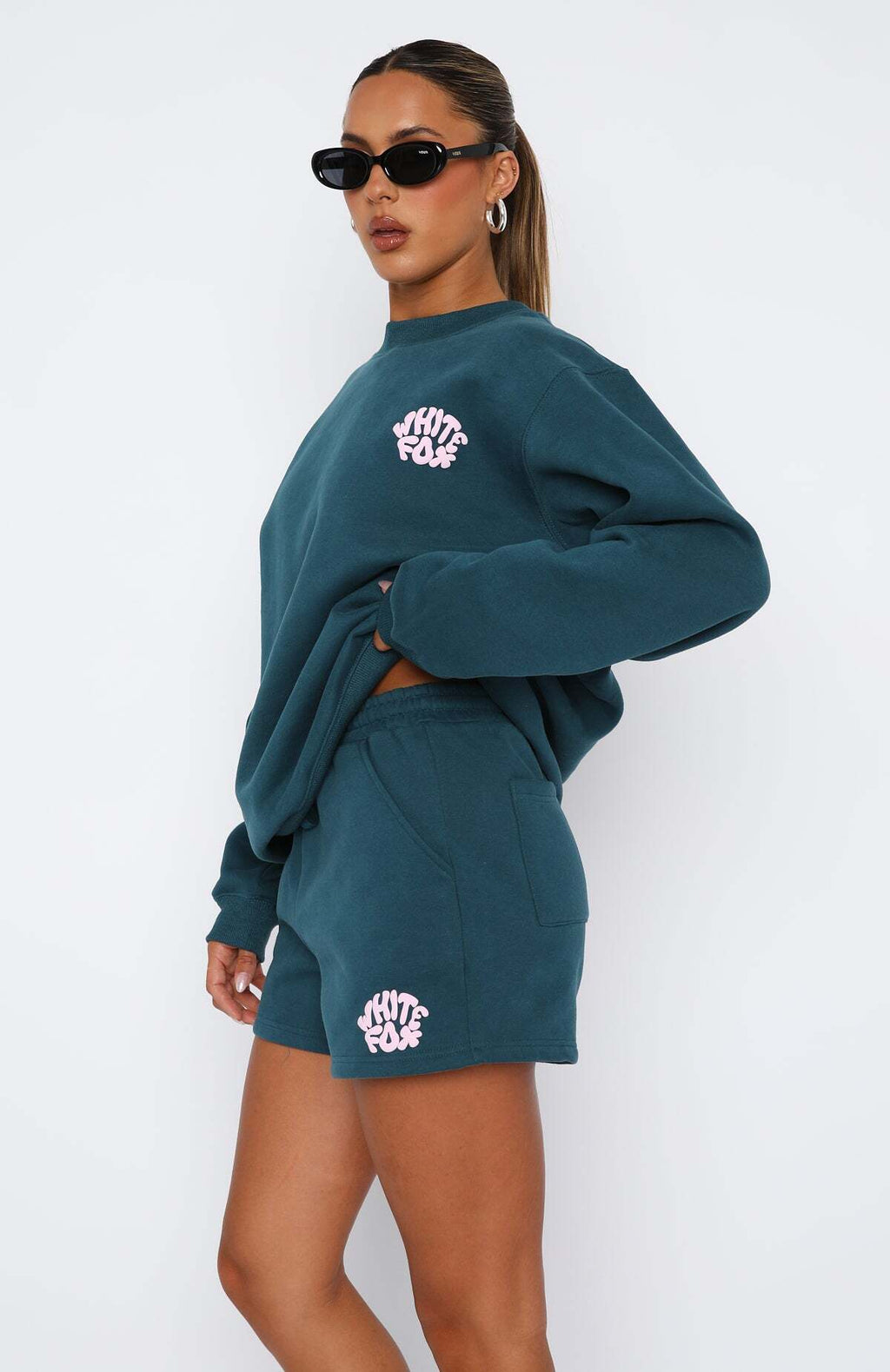 Look For Me Lounge Shorts Teal