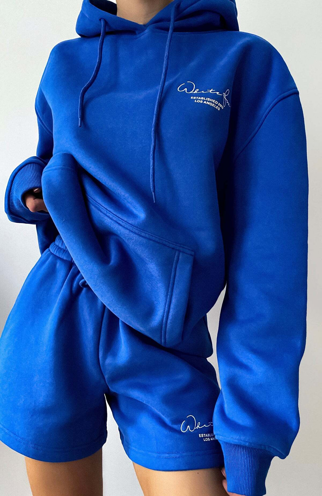 Check It Out Lounge Shorts Electric Blue