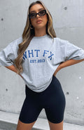 Varsity Tee Dusty Grey Marle