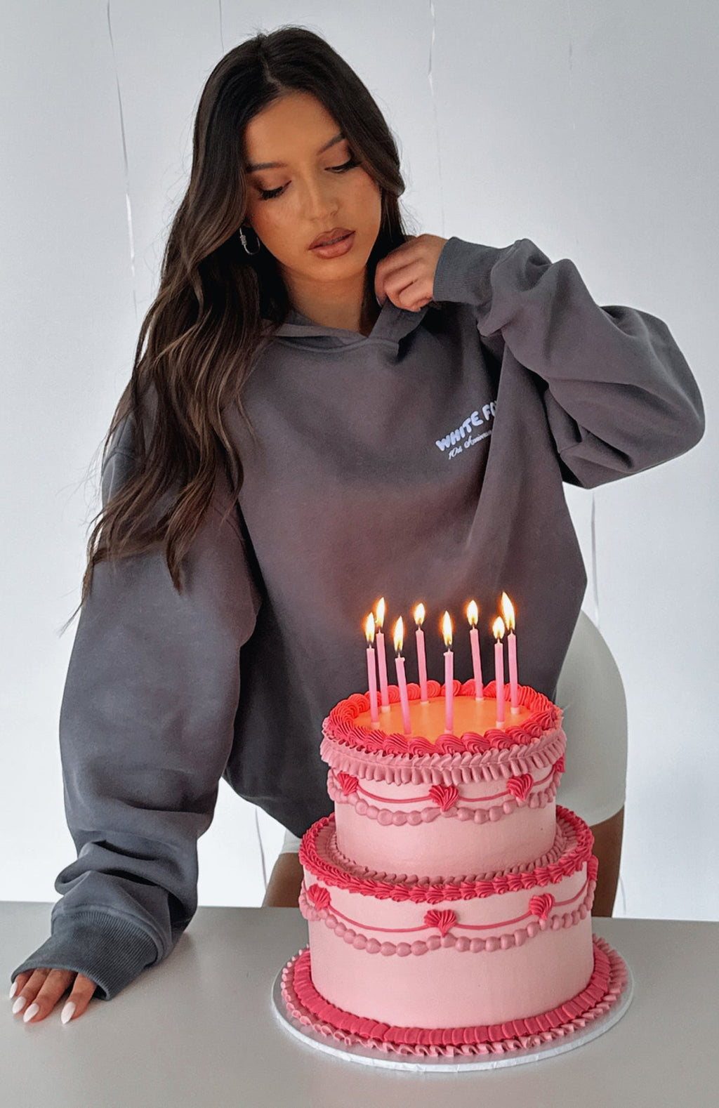 10th Anniversary Edition Oversized Hoodie Volcanic