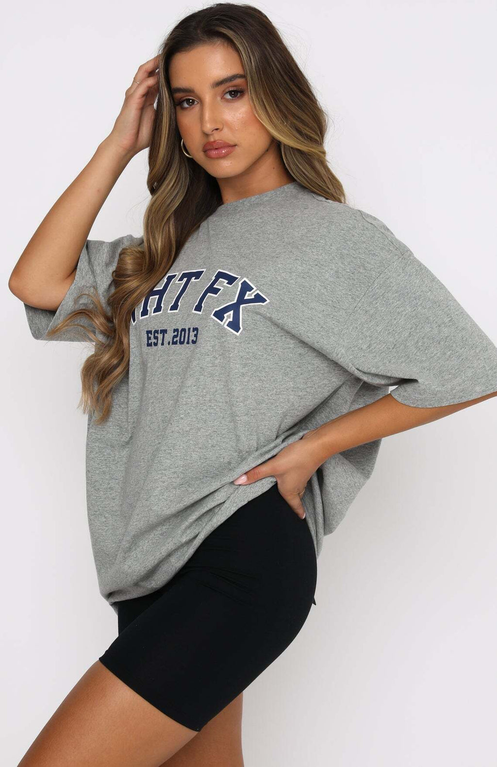 Varsity Tee Dusty Grey Marle