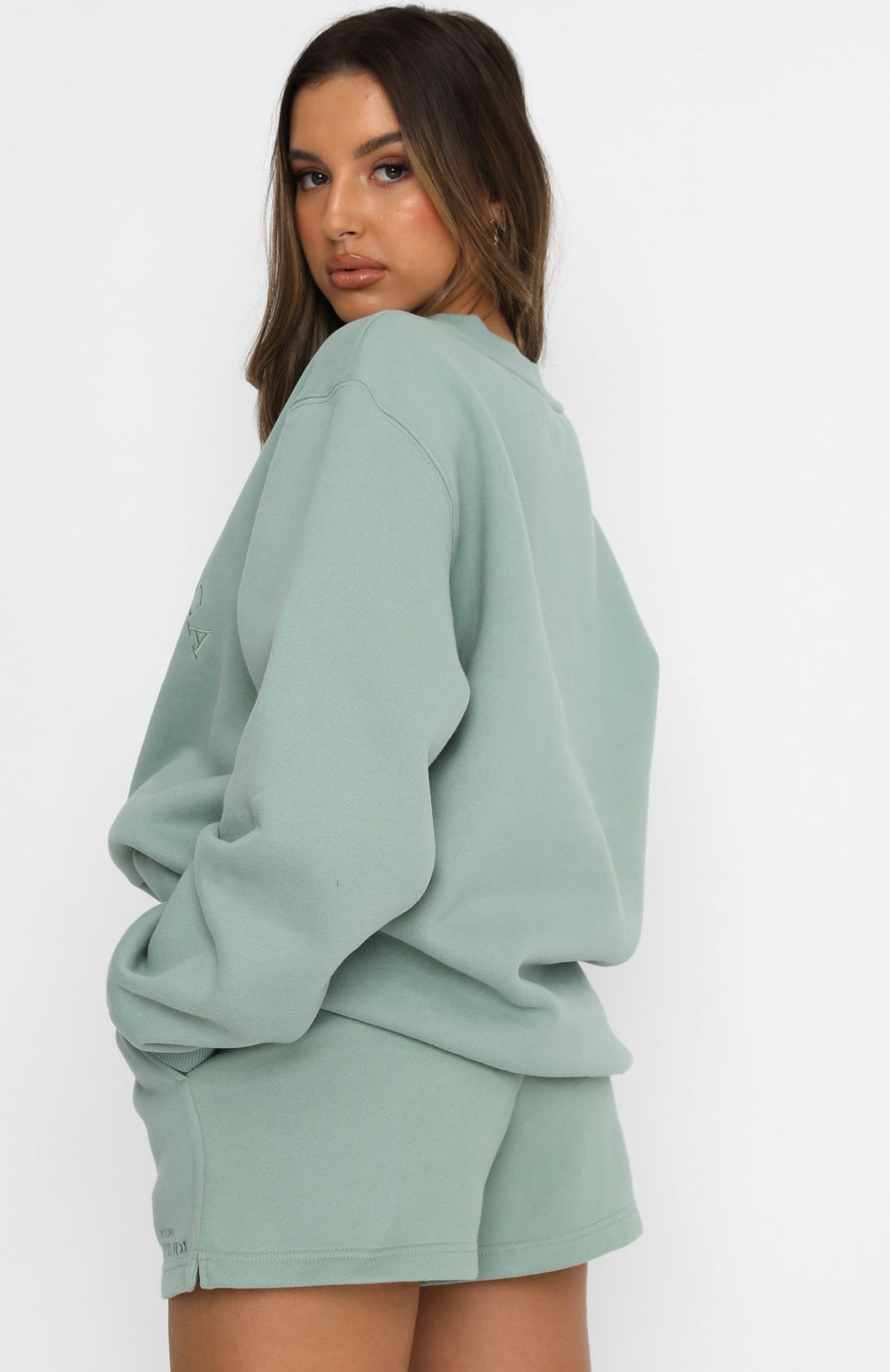 Best Of Both Oversized Sweater Sage