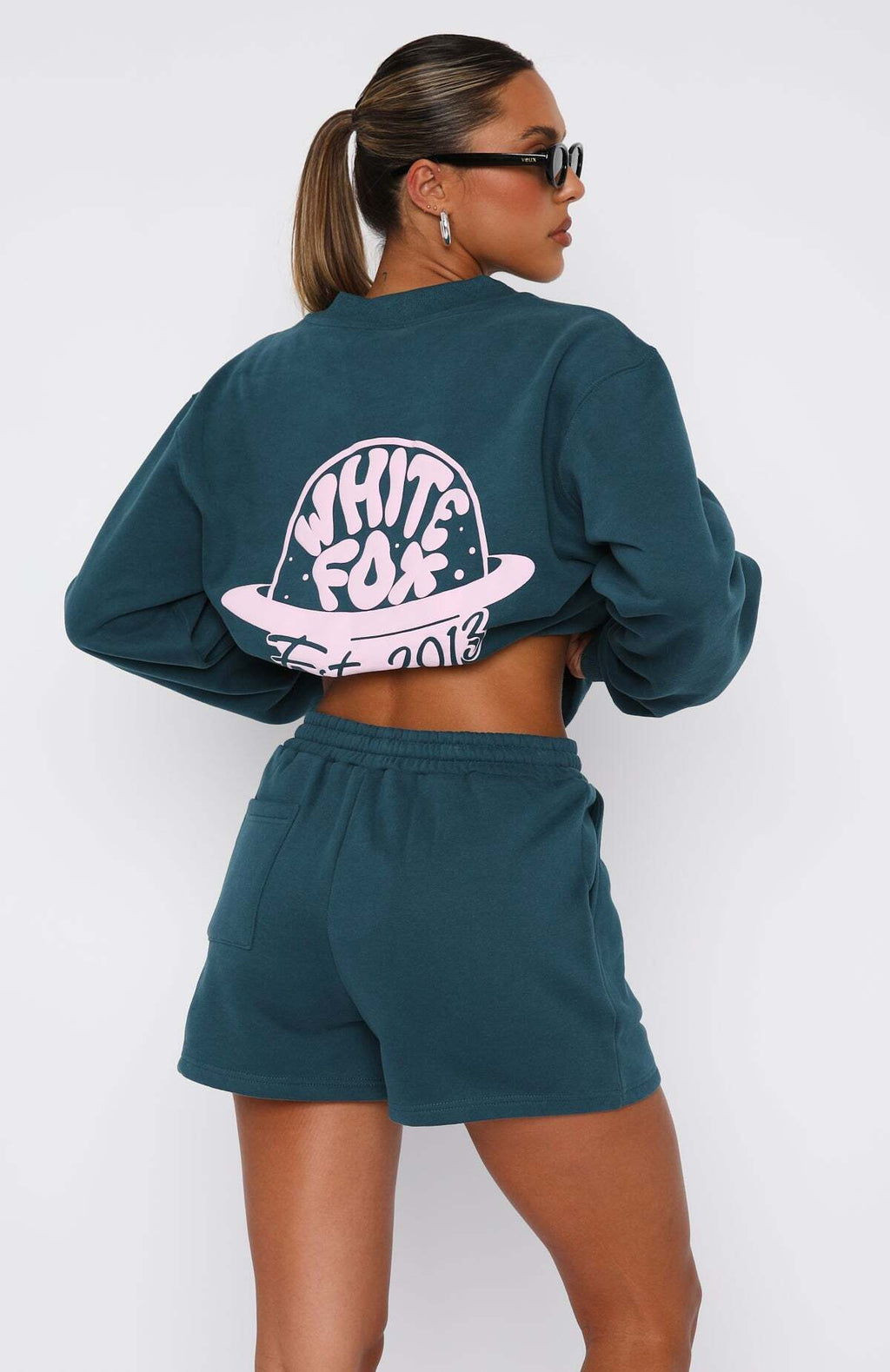 Look For Me Lounge Shorts Teal