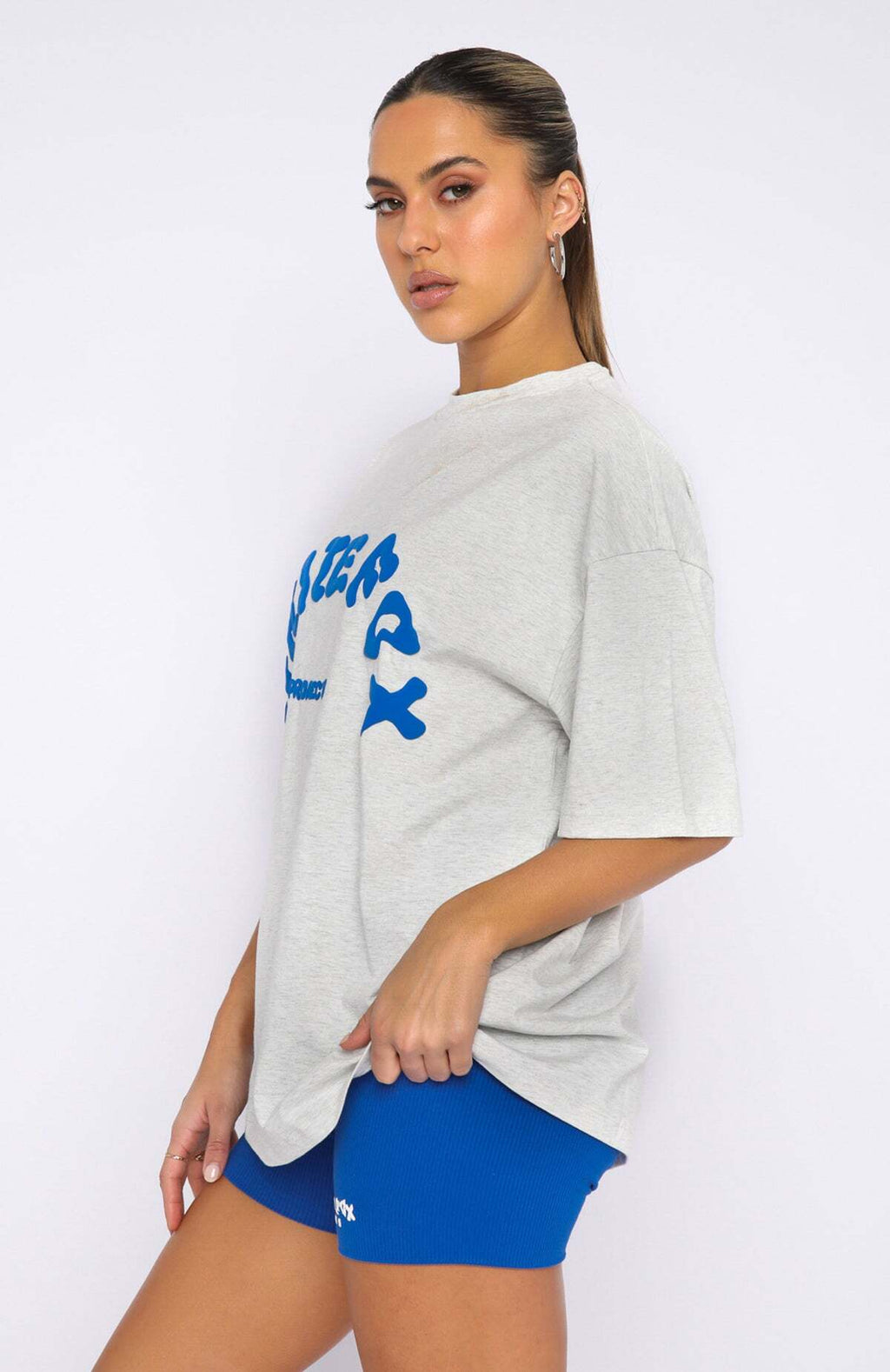Project 5 Oversized Tee Gravity Grey