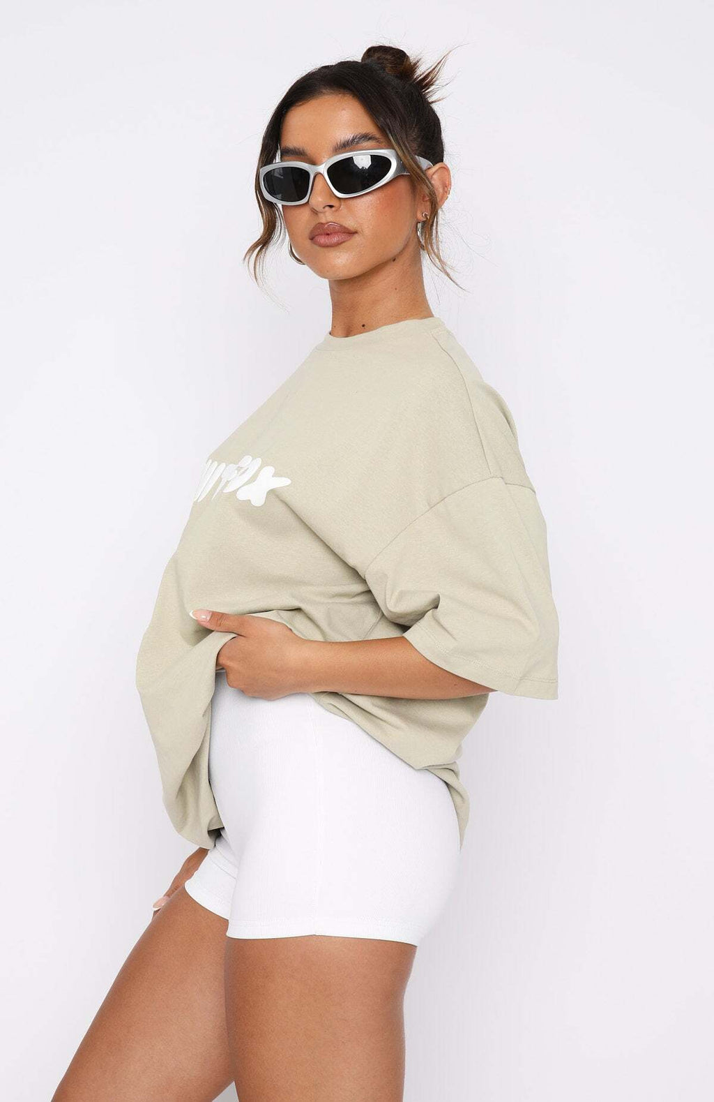 Offstage Oversized Tee Moss