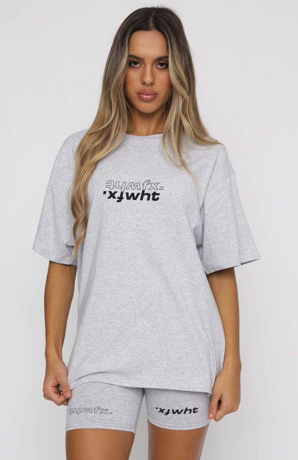 Catching Feelings Tee Grey Marle