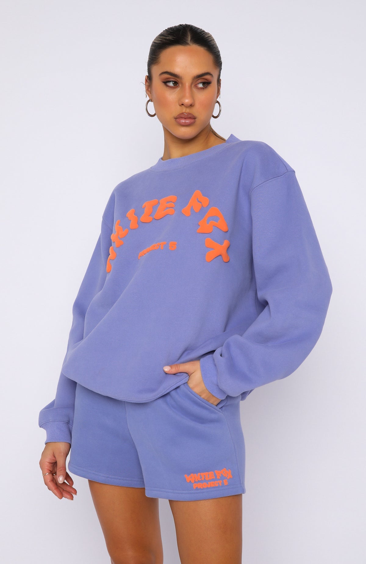 Project 5 Oversized Sweater Grape