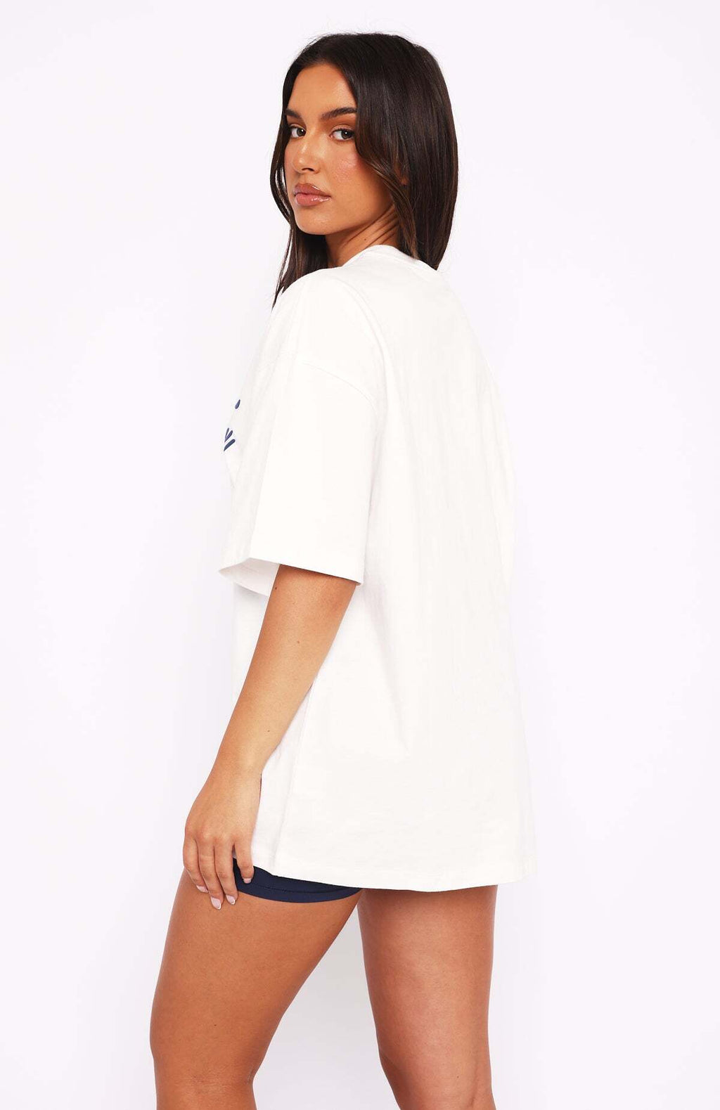 Season 7 Oversized Tee Snow