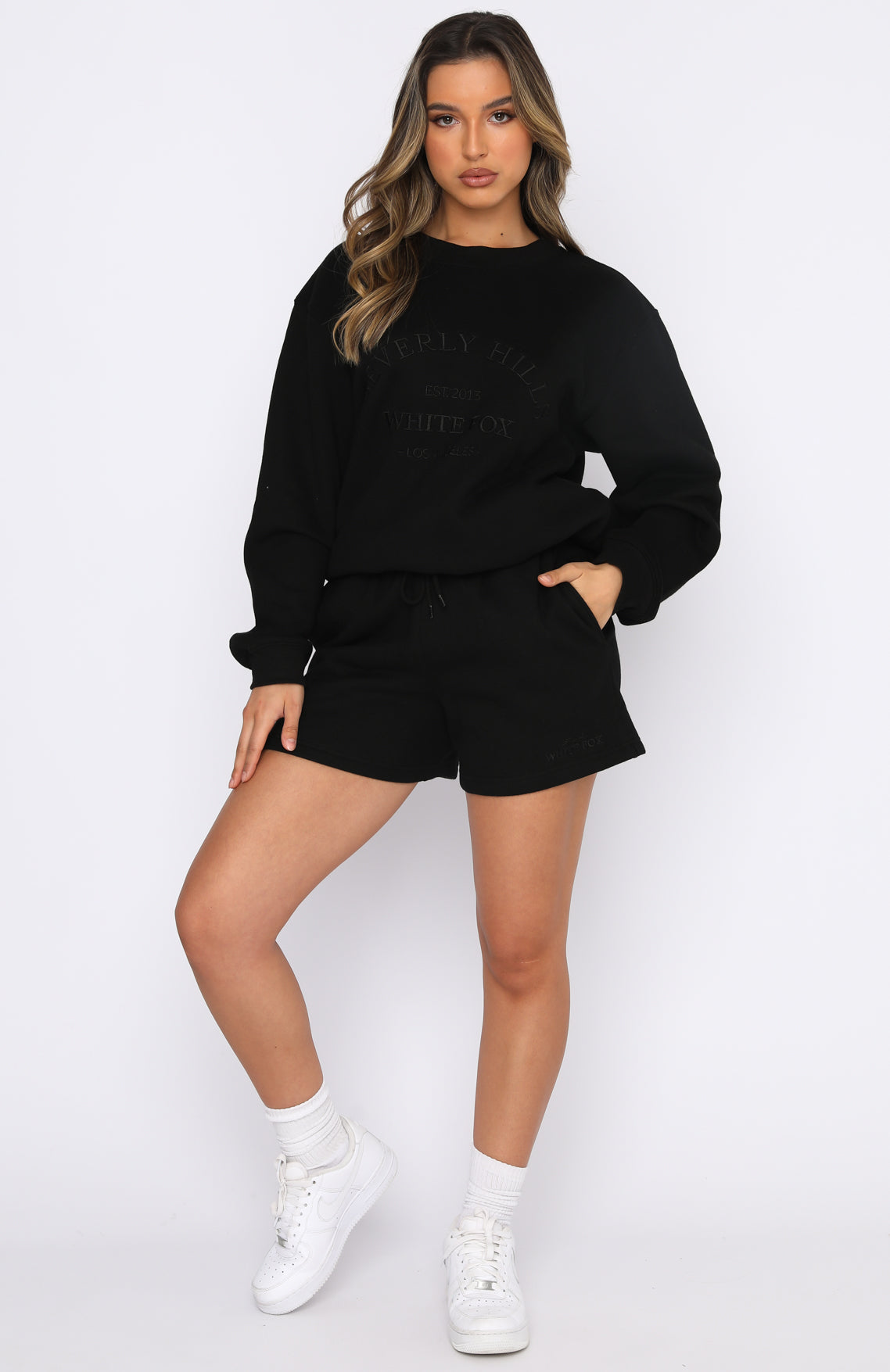 Best Of Both Oversized Sweater Black