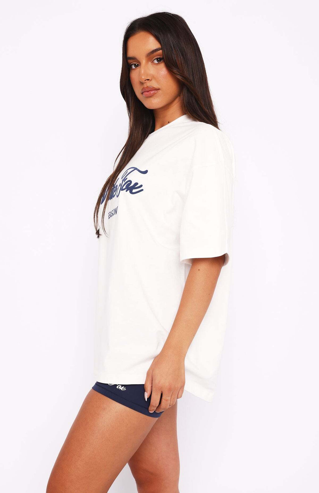 Season 7 Oversized Tee Snow