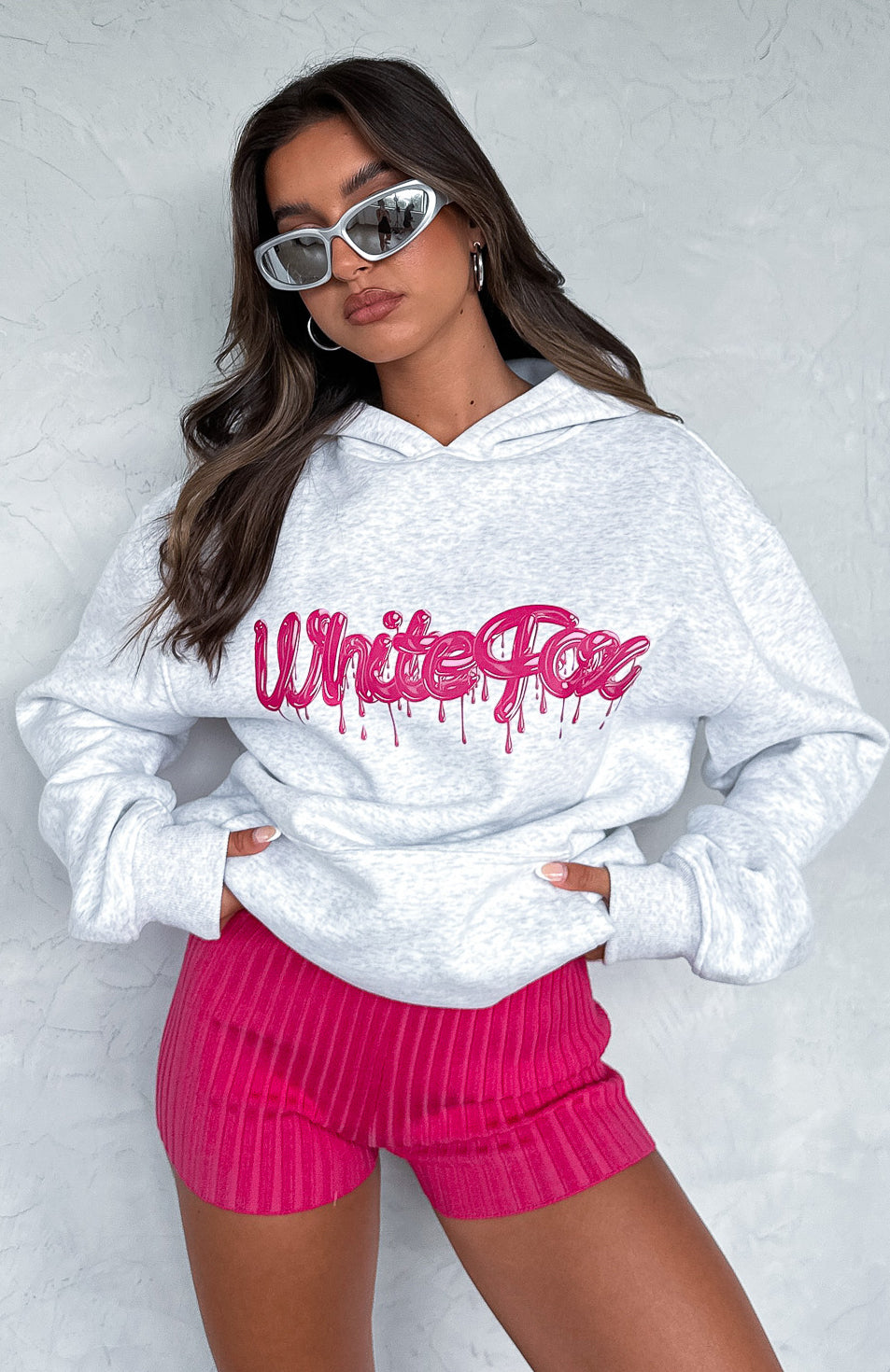 New Generation Oversized Hoodie Grey Marle