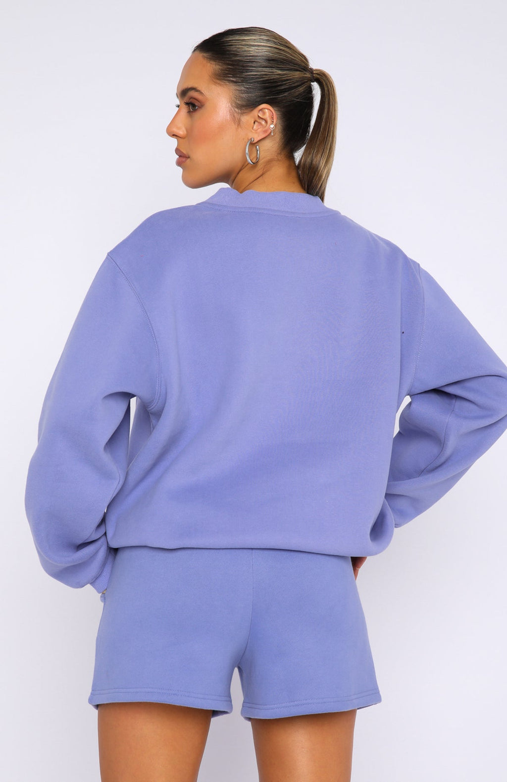 Project 5 Oversized Sweater Grape