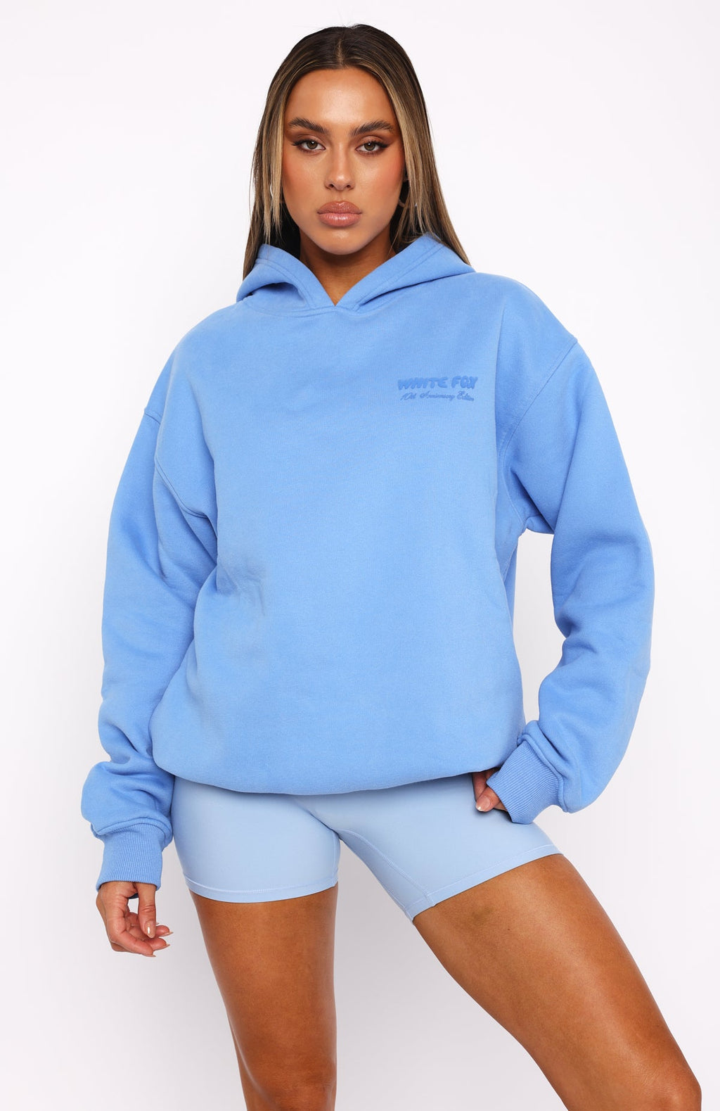 10th Anniversary Edition Oversized Hoodie Blueberry