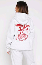 Lucky Thirteen Cheyenne Oversized Hoodie Grey Marle