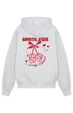 Lucky Thirteen Cheyenne Oversized Hoodie Grey Marle
