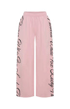 Lucky Thirteen Shaya Wide Leg Sweatpants Soft Pink