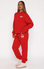 Love Of My Life Sweatpants Red