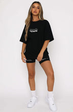 Catching Feelings Tee Black