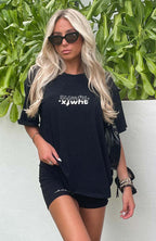Catching Feelings Tee Black