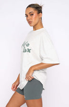4th Edition Oversized Tee Smoke
