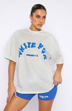 Project 5 Oversized Tee Gravity Grey