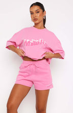 So Wavy Lounge Shorts Pink