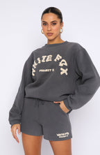 Project 5 Oversized Sweater Volcanic