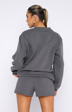 Project 5 Oversized Sweater Volcanic