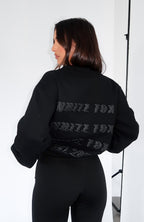 All A Blur Oversized Sweater Black