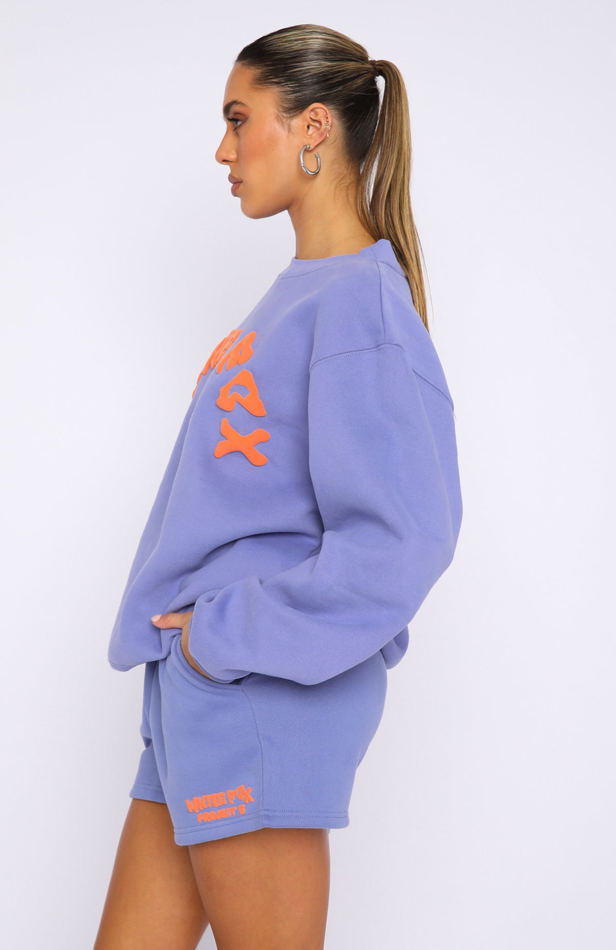 Project 5 Oversized Sweater Grape