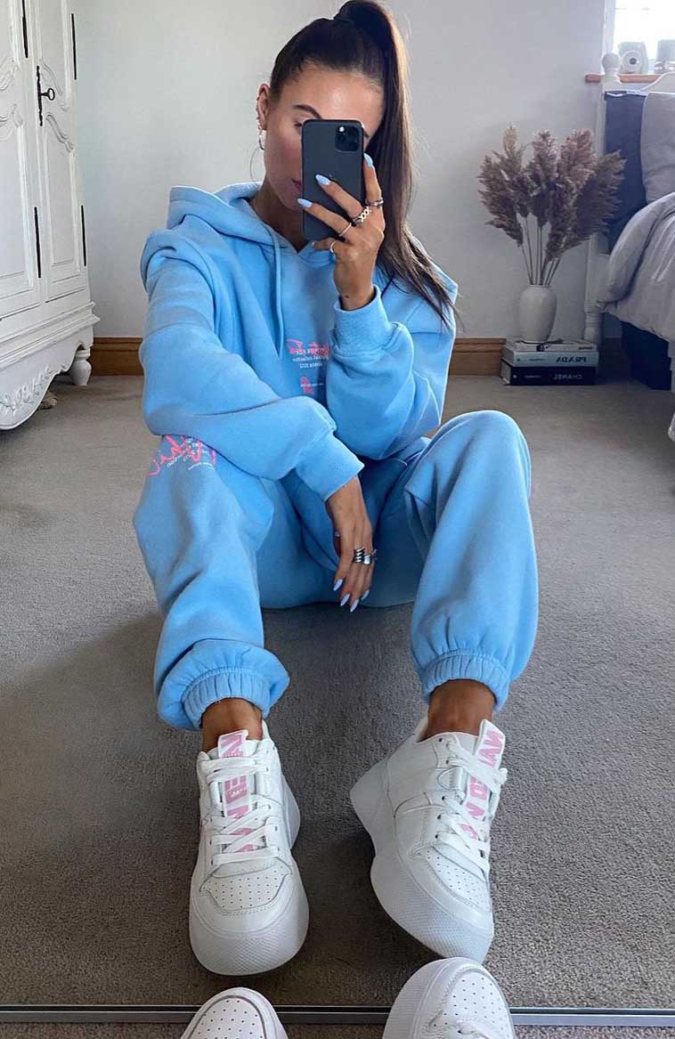 New Story Sweatpants Baby Blue